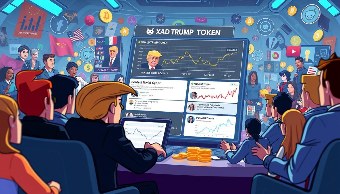 DONALD TRUMP token Reddit discussions