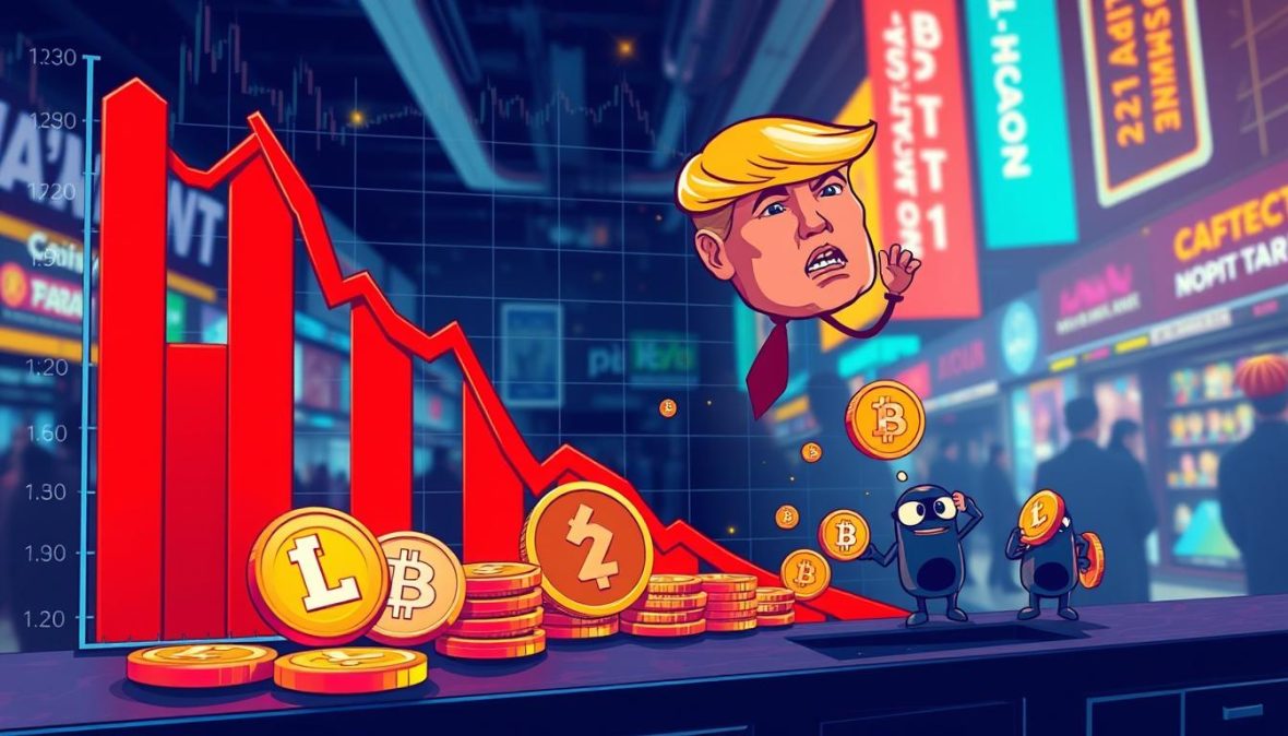 Trump, Continues, Dump, Today, Coins