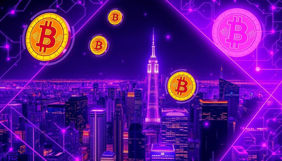 purple bitcoin