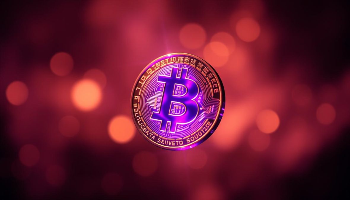 purple bitcoin