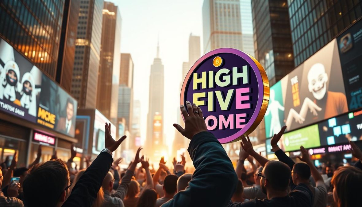 high five meme coin