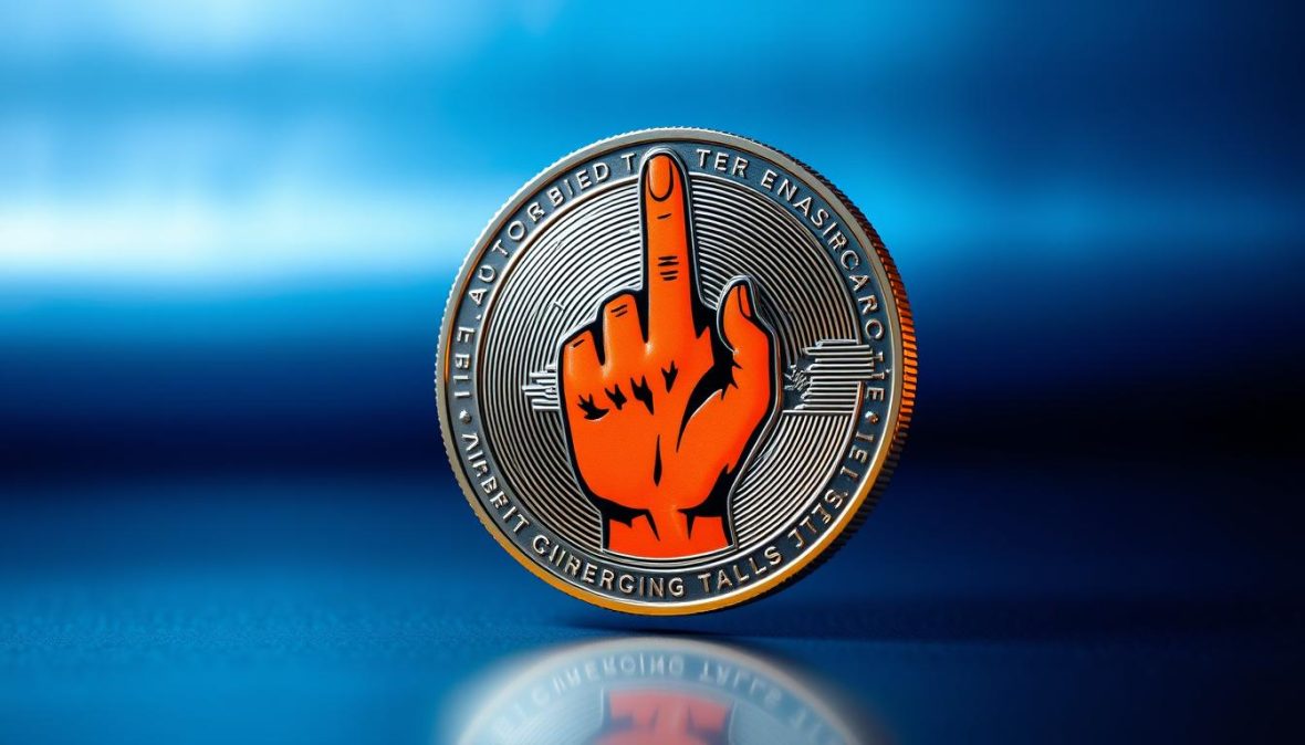 middle finger meme coin