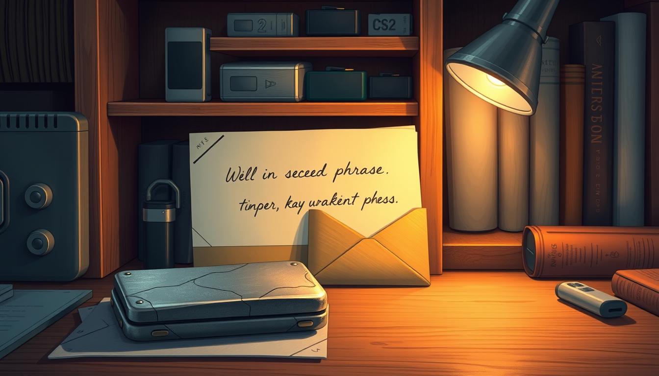 how to secure seed phrases offline