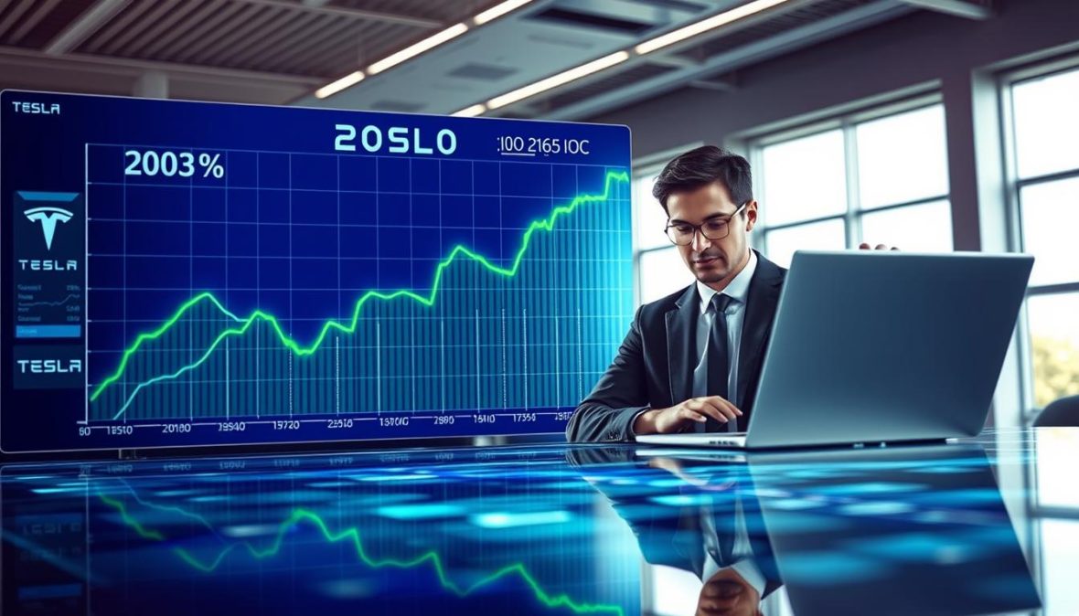 tesla stock price prediction 2030